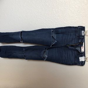 Dark blue hollister jeans